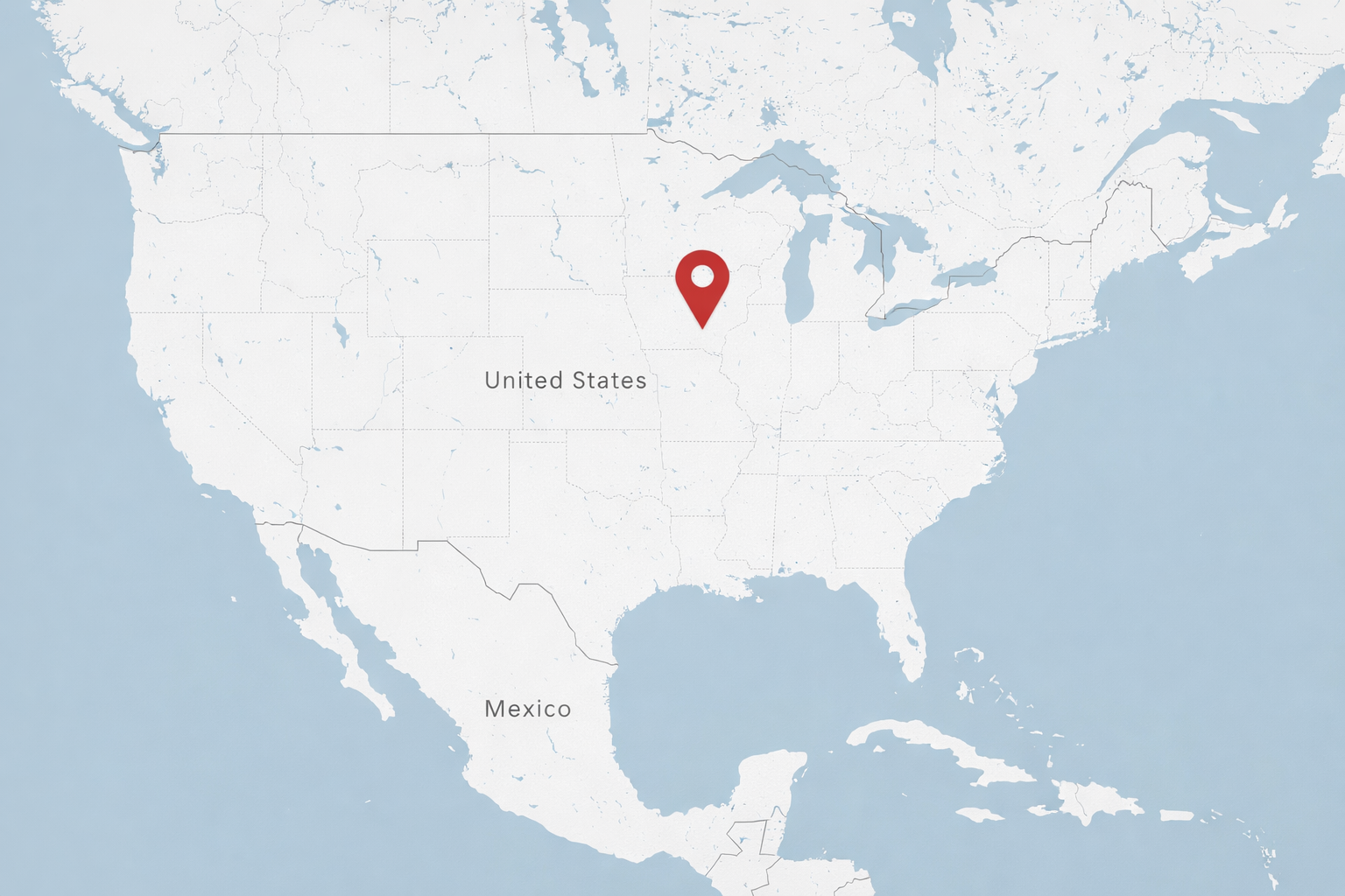 Company location map